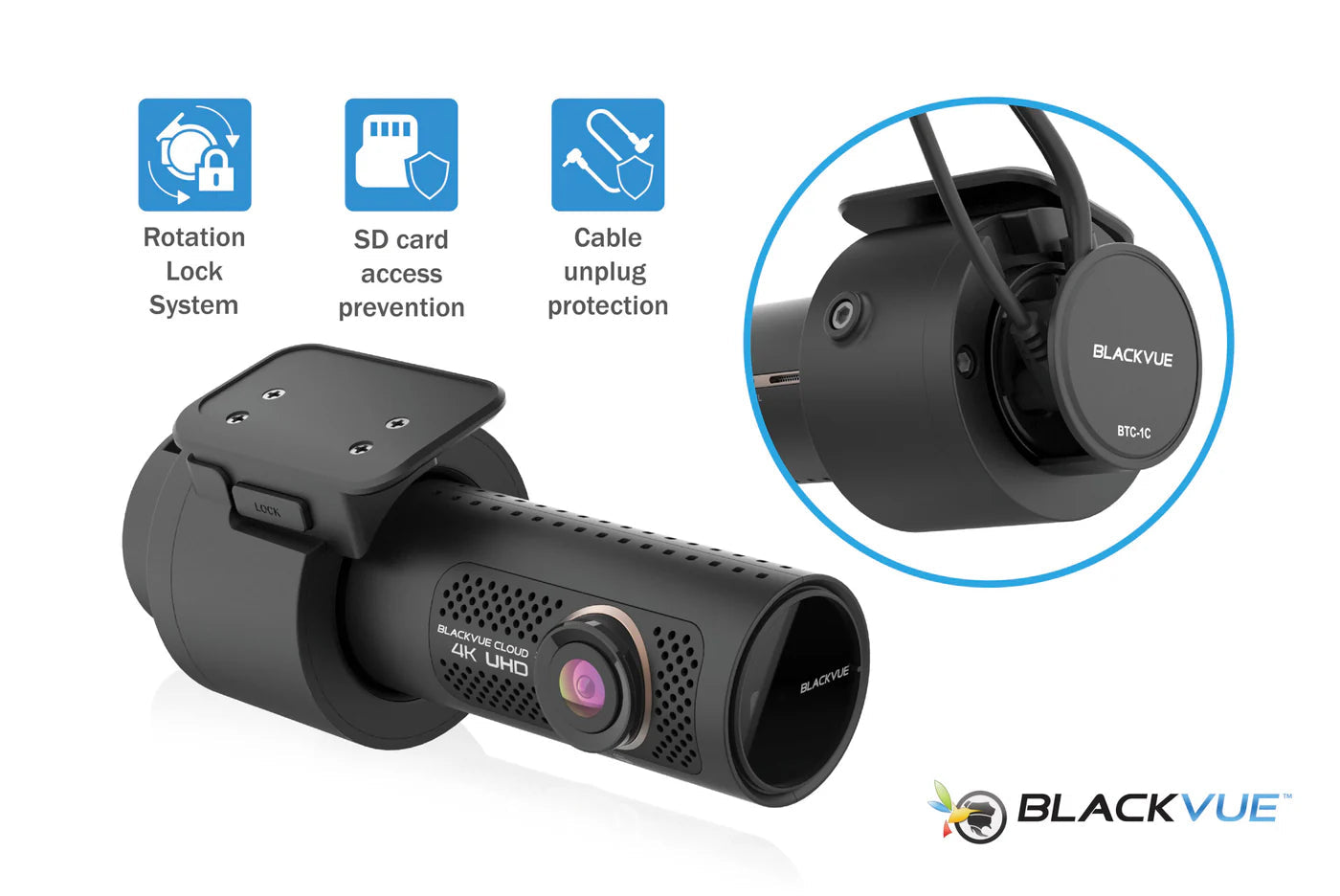 BlackVue DR970X-2CH-IR-PLUS 4K Cloud Connected Dash Cam