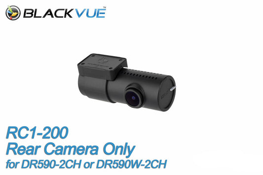 BlackVue RC1-200 rear camera for DR590-2CH or DR590W-2CH on a white background