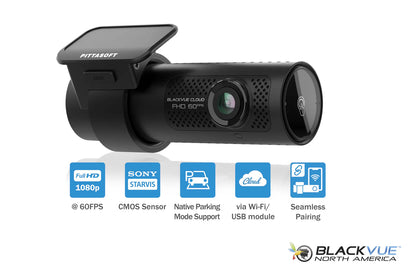 BlackVue DR770X-1CH Cloud-Ready Dash Cam with 1080p 60FPS, GPS, and WiFi Connectivity