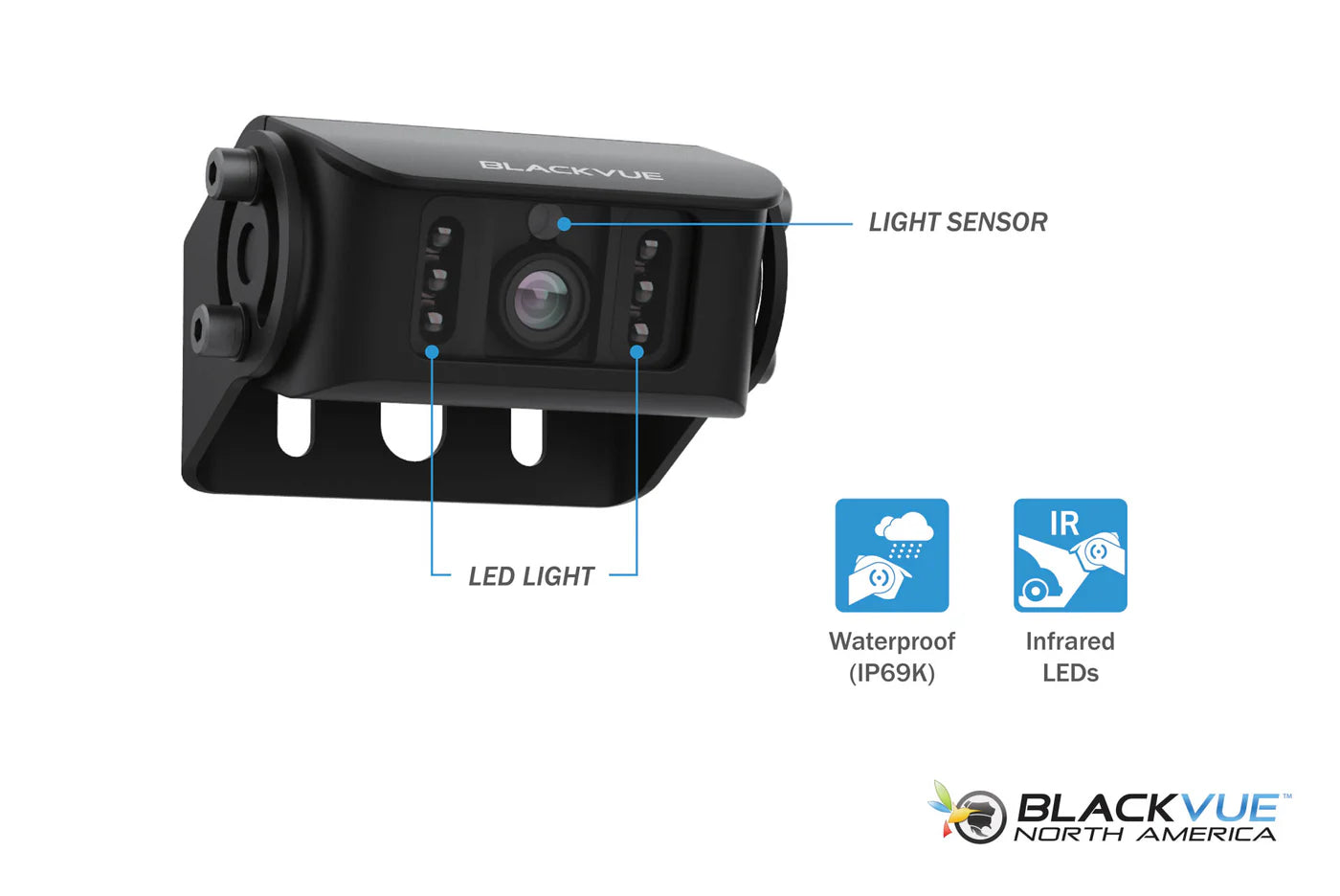 BlackVue DR770X-2CH-TRUCK-LTE 1080p LTE Dash Cam With SIM Card