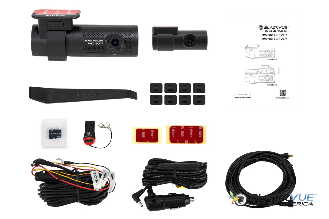 BlackVue DR770X-2CH Front and Rear 1080p Full HD Cloud-Ready Dash Cam