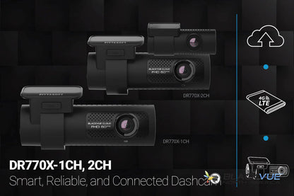 BlackVue DR770X-2CH Front and Rear 1080p Full HD Cloud-Ready Dash Cam