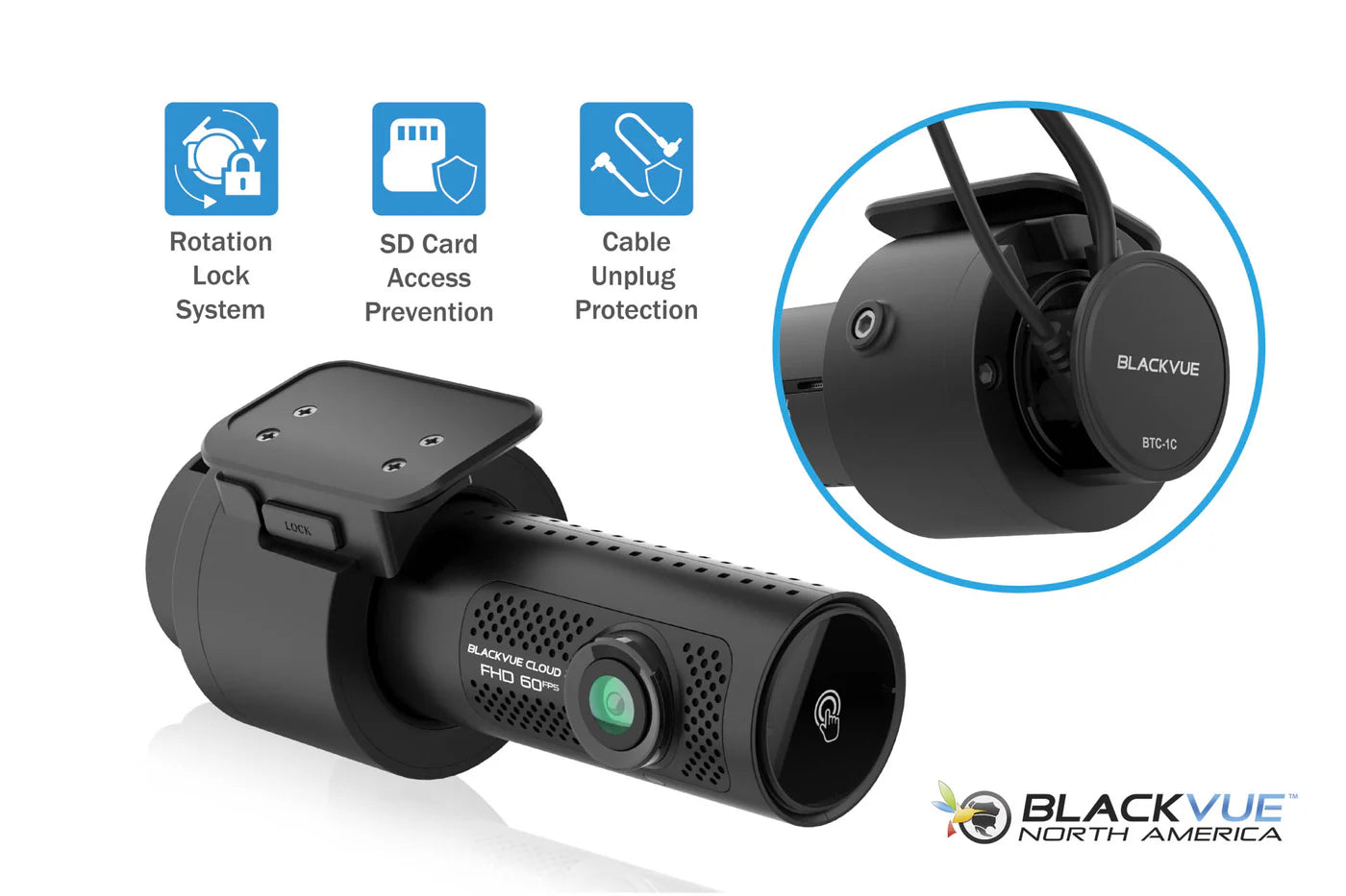 BlackVue DR770X-2CH Front and Rear 1080p Full HD Cloud-Ready Dash Cam