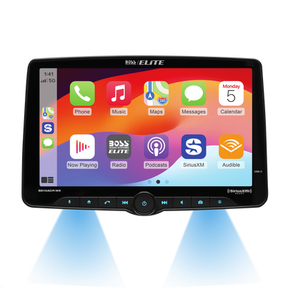 AUTOMOTIVE Elite 10.1-inch Wireless Apple CarPlay Android Auto High-Res Audio Digital Receiver