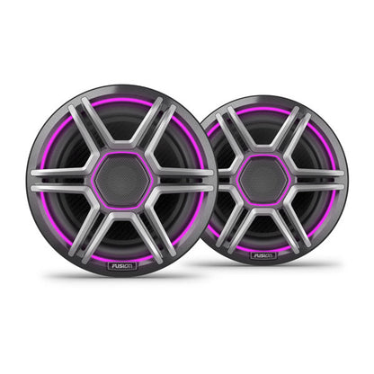 Garmin Fusion Apollo™ 7.7" LED Marine Speakers With Gray Grilles