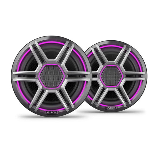 Garmin Fusion Apollo™ 7.7" LED Marine Speakers With Gray Grilles
