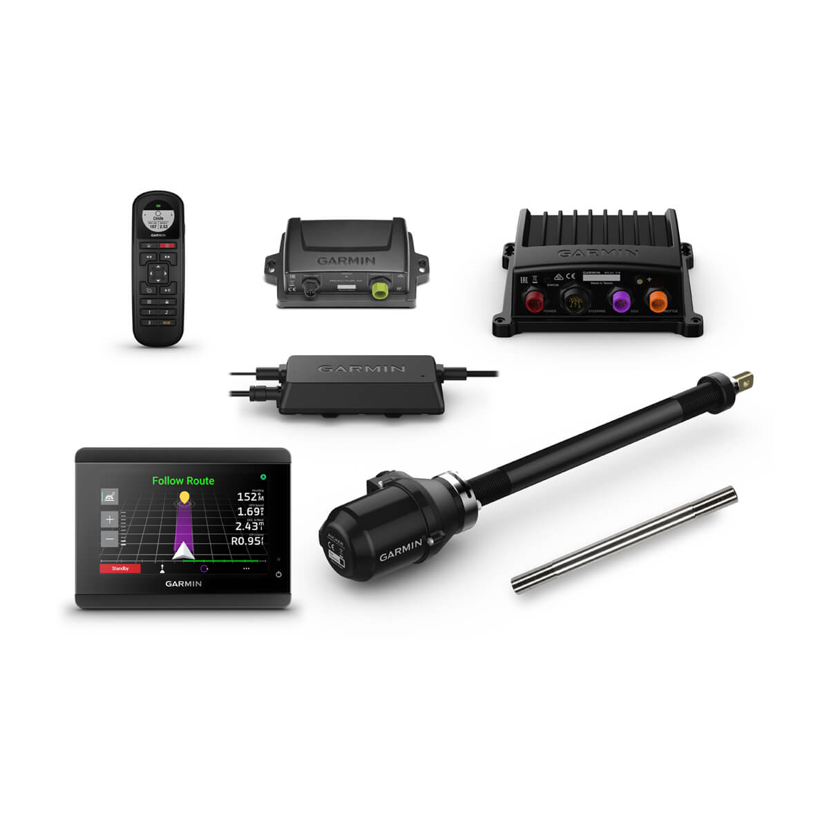 Collection of Garmin automotive accessories