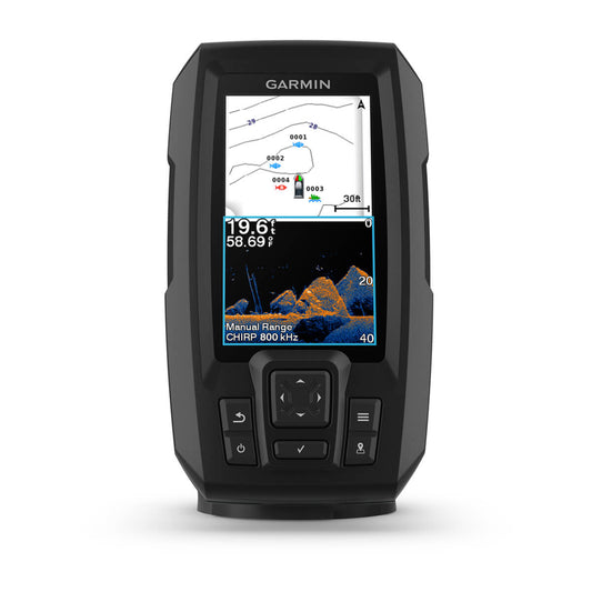 Garmin fishfinder device