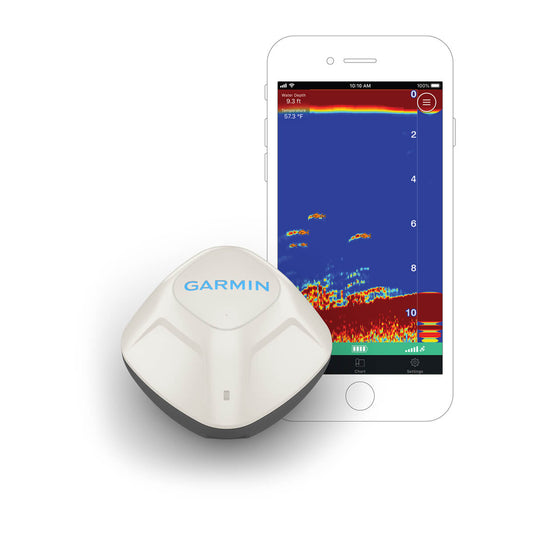 Garmin fishfinder device 
