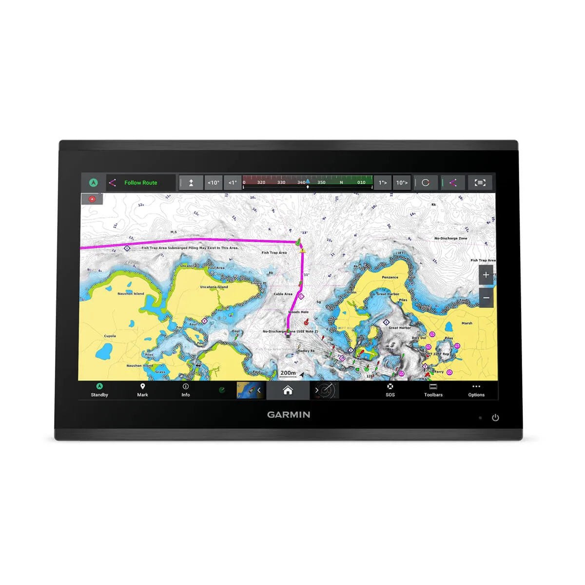 Garmin marine navigation