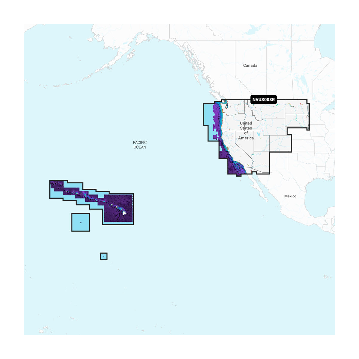 Map of the Pacific Northwest with highlighted areas and a 'NFDUOVER' label.