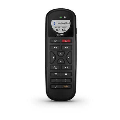 Black Garmin remote control