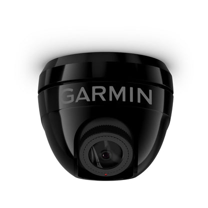 Black dome camera (angled lens)