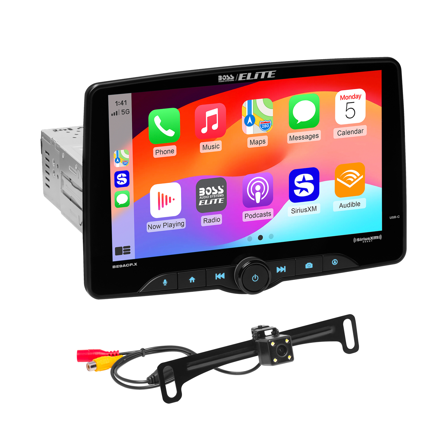 Automotive Elite 9-inch Capacitive Touchscreen Apple CarPlay Android Auto Receiver