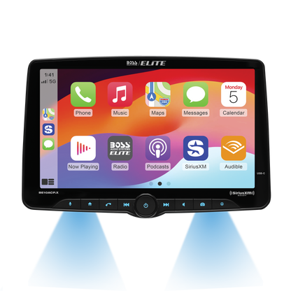 Boss Elite BE10ACP.X 10.1-inch Touchscreen Apple CarPlay Android Auto DSP Receiver