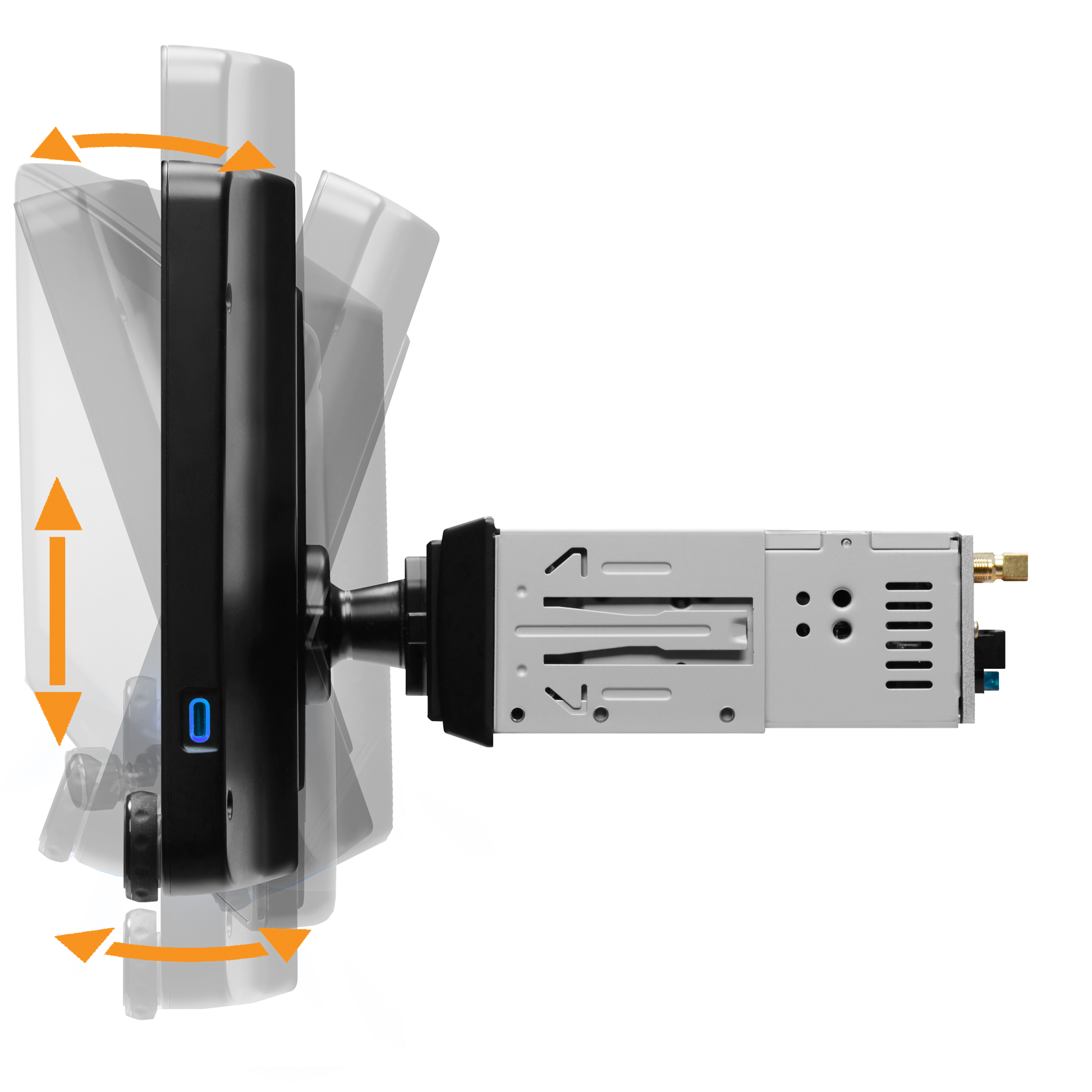 BOSS Elite 14-inch Wireless CarPlay Android Auto Multimedia Car Stereo DSP