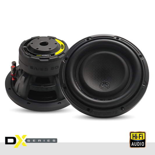DB Drive DX-W8D4 : DX 8 in. Dual 4-Ohm Subwoofer