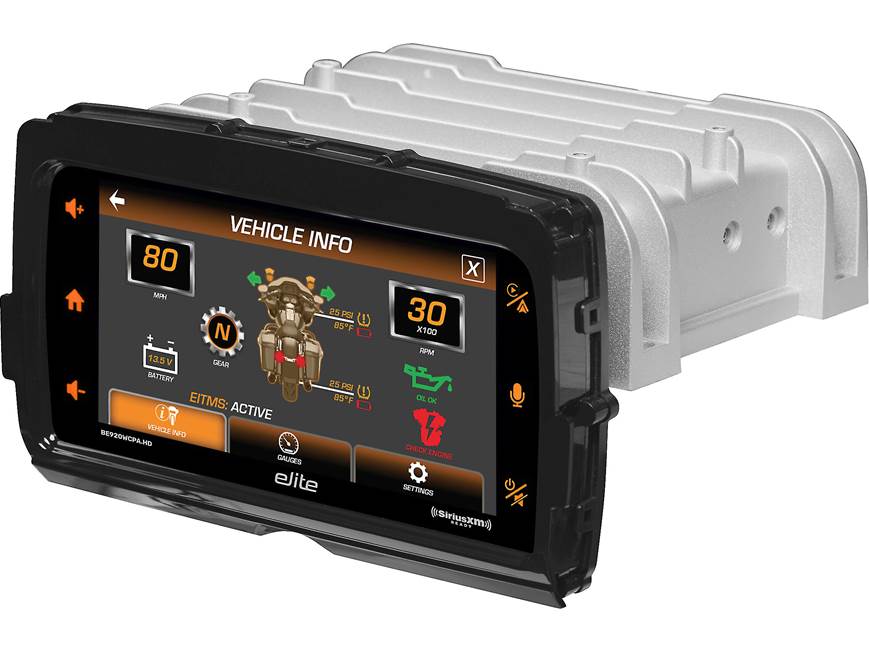 BOSS Audio Elite BE920WCPA.HD Receiver for Harley-Davidson Touring Motorcycles