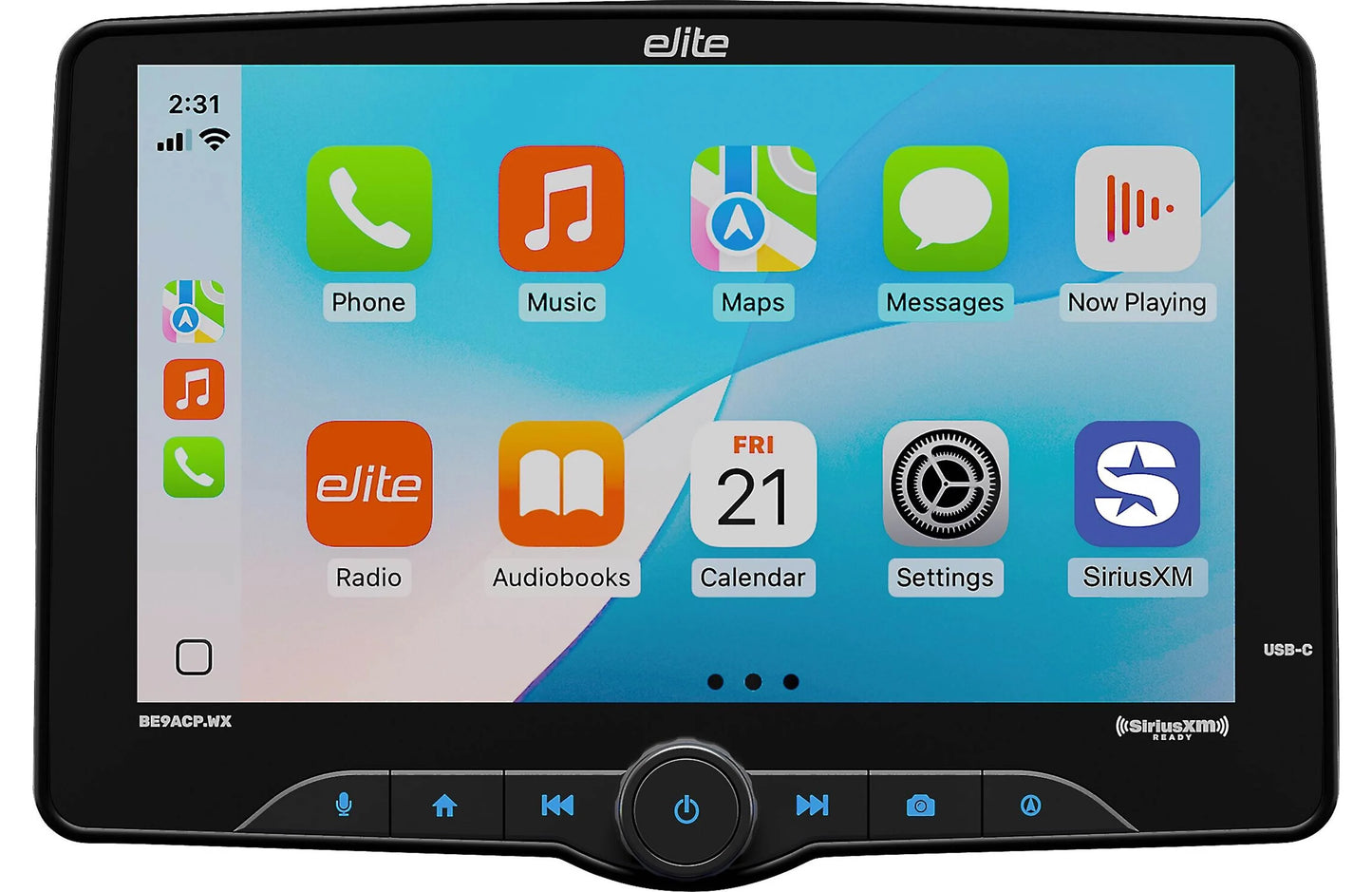 BOSS Elite BE9ACP.WXC 9-Inch Wireless Apple CarPlay Android Auto In-Dash Car Stereo Receiver