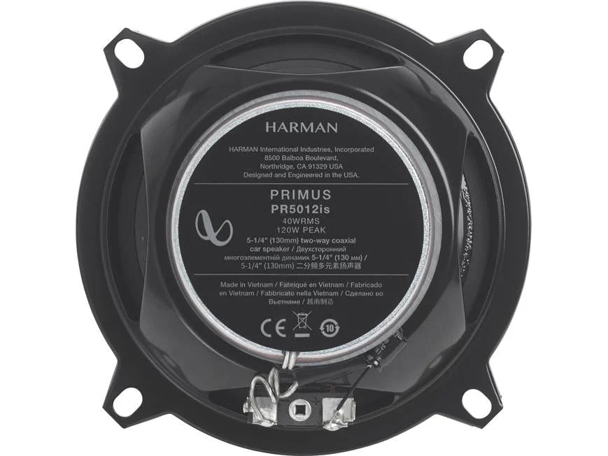 Infinity Primus PR5012is 5-1/4" 2-way car speakers (Pair)