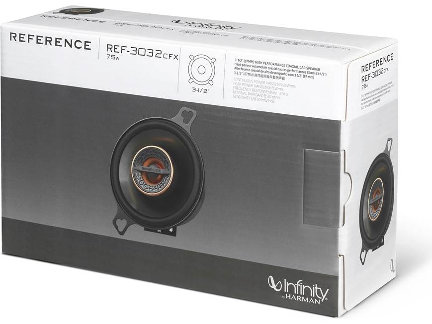 Infinity Reference REF-3032cfx  3-1/2" 2-way Car Coaxial Speakers (Pair)(WIthout Grills)
