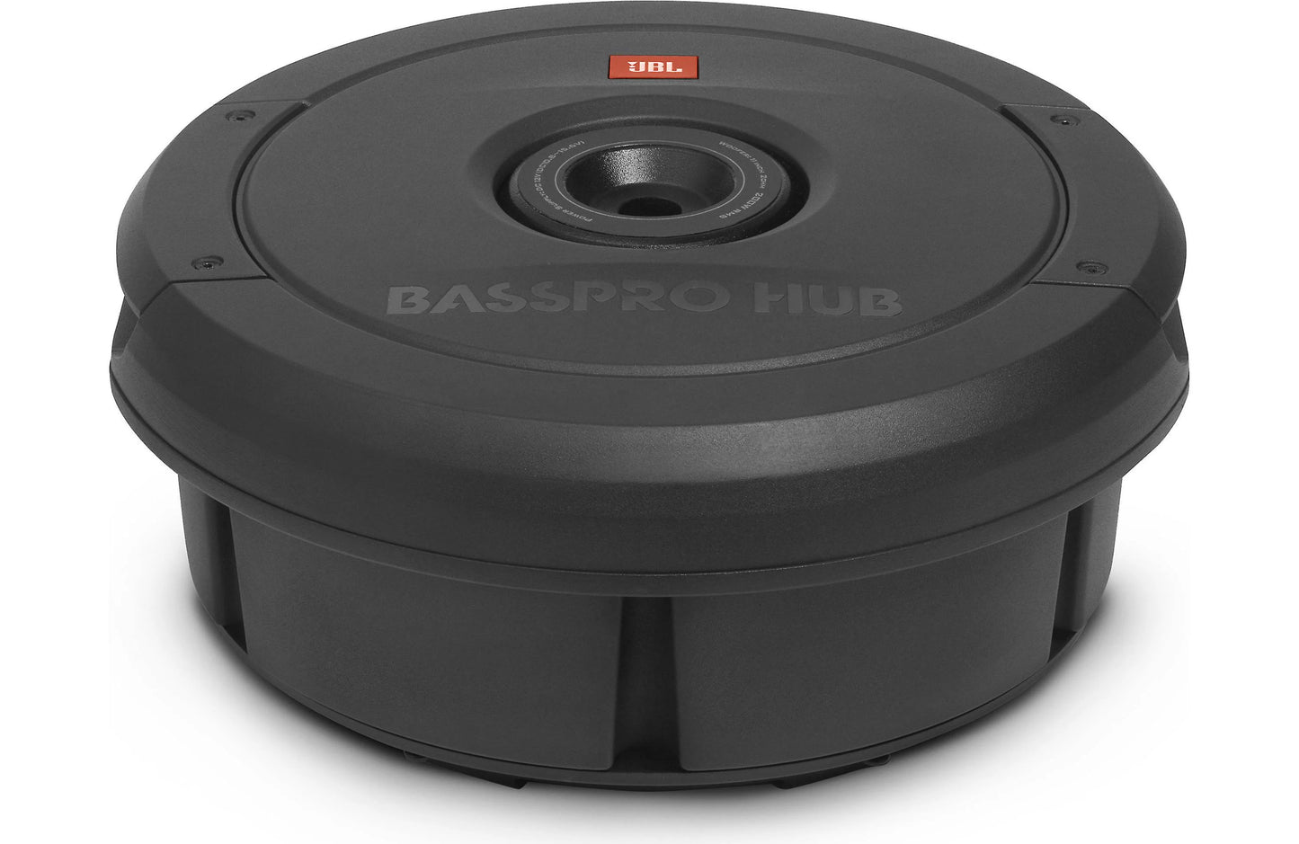 JBL BassPro Hub 11 inch Powered Subwoofer Mounts to Hub of Spare Tire
