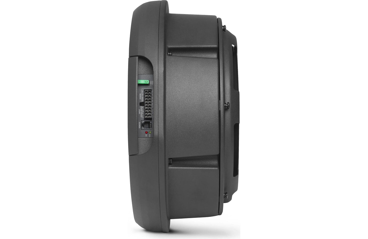 JBL BassPro Hub 11 inch Powered Subwoofer Mounts to Hub of Spare Tire