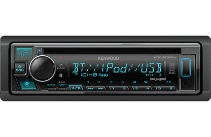 Kenwood KDC-BT382U CD Receiver with Bluetooth, Compatible with Alexa, Front USB & Aux and SiriusXM Ready