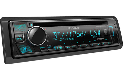 Kenwood KDC-BT382U CD Receiver with Bluetooth, Compatible with Alexa, Front USB & Aux and SiriusXM Ready