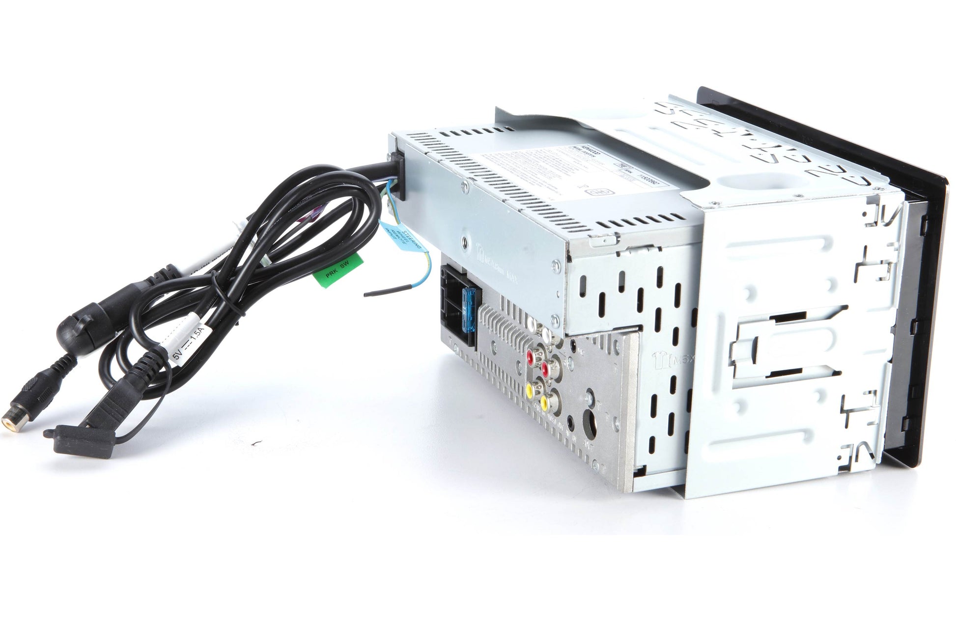 Car stereo system with wiring