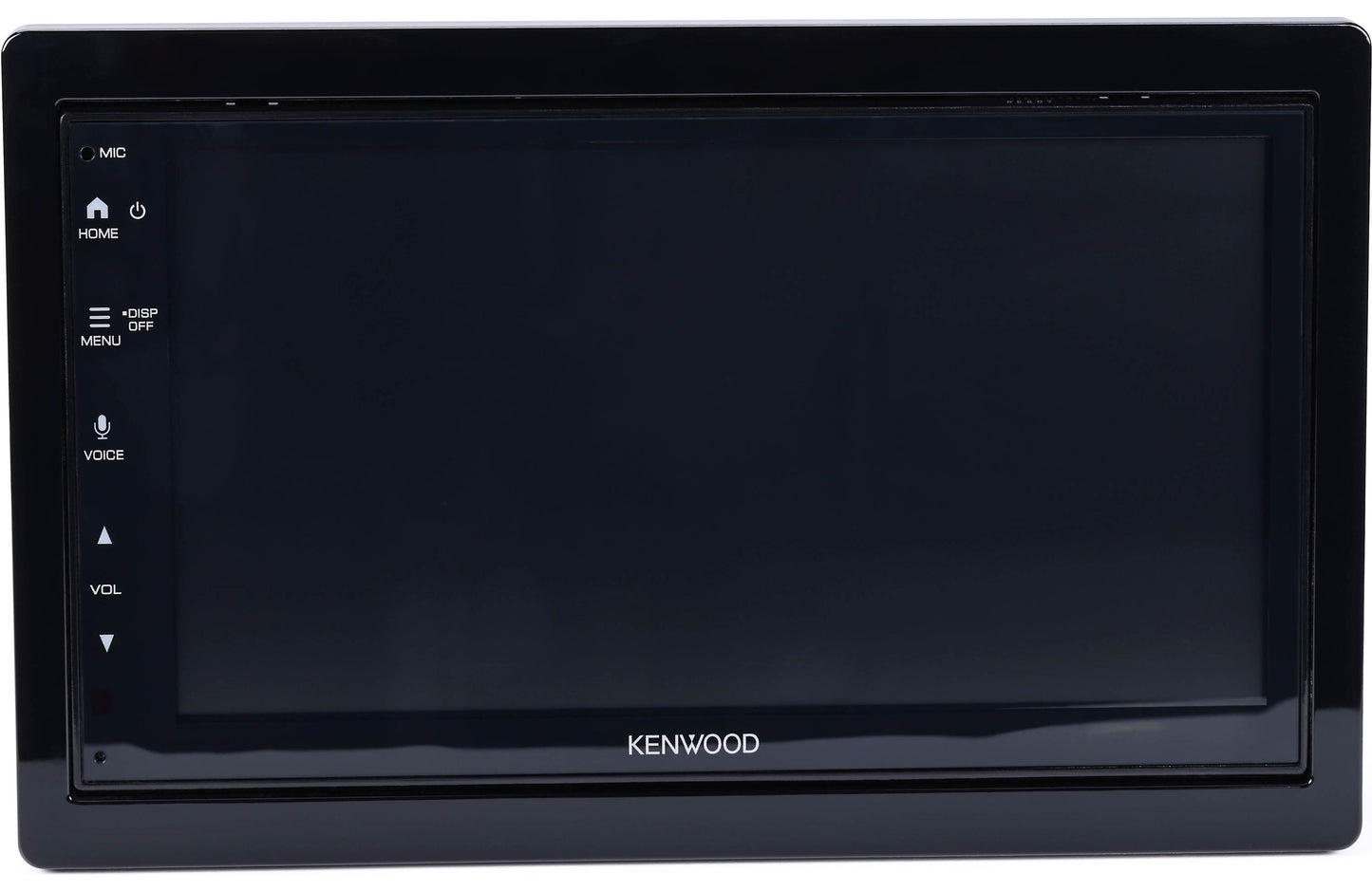 Black digital display with control buttons on a kitchen appliance.