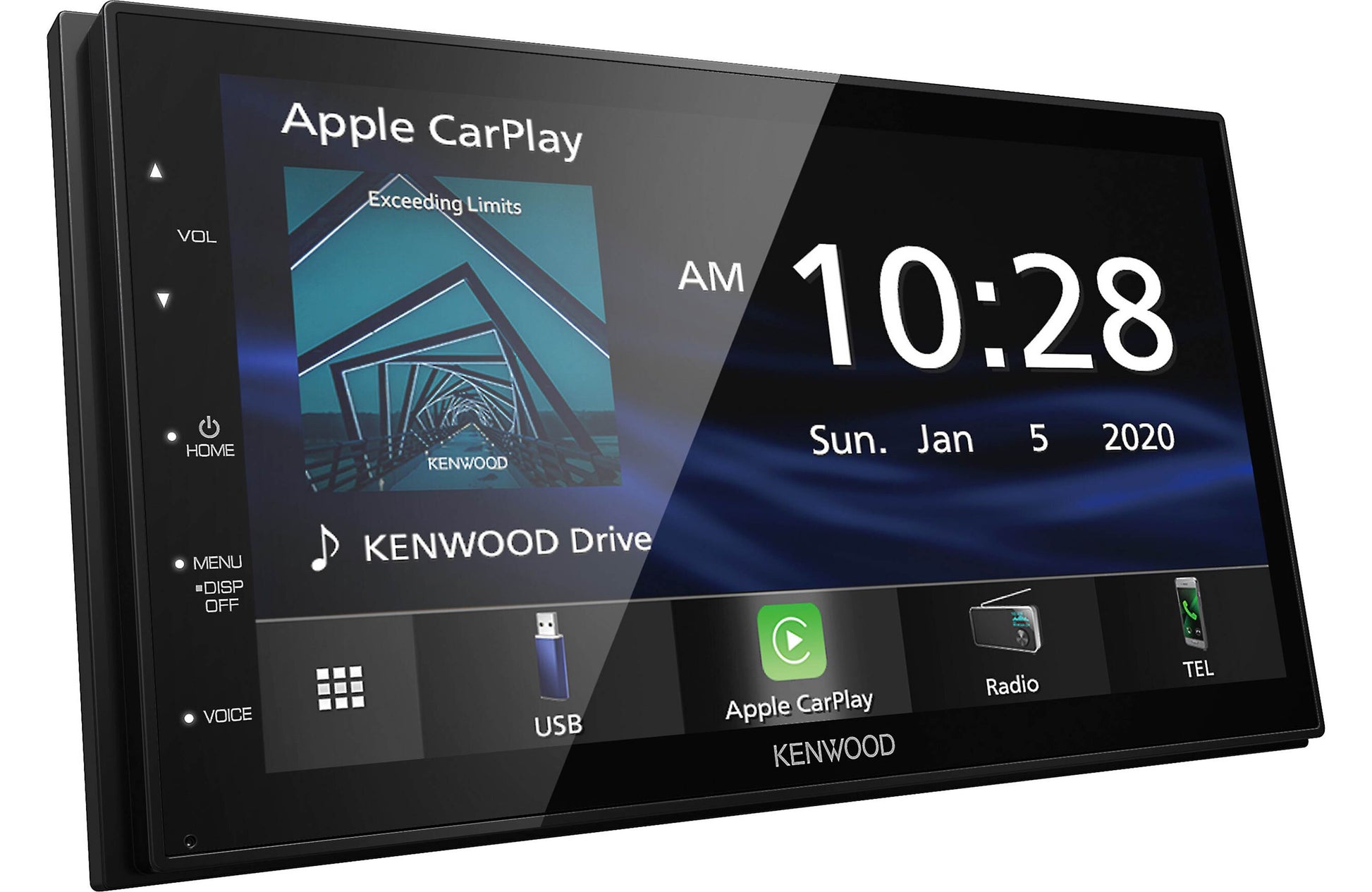 Car stereo system with Apple CarPlay interface