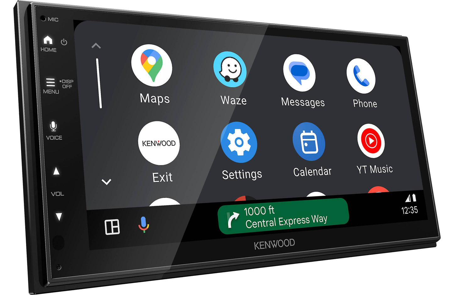 Kenwood car multimedia display
