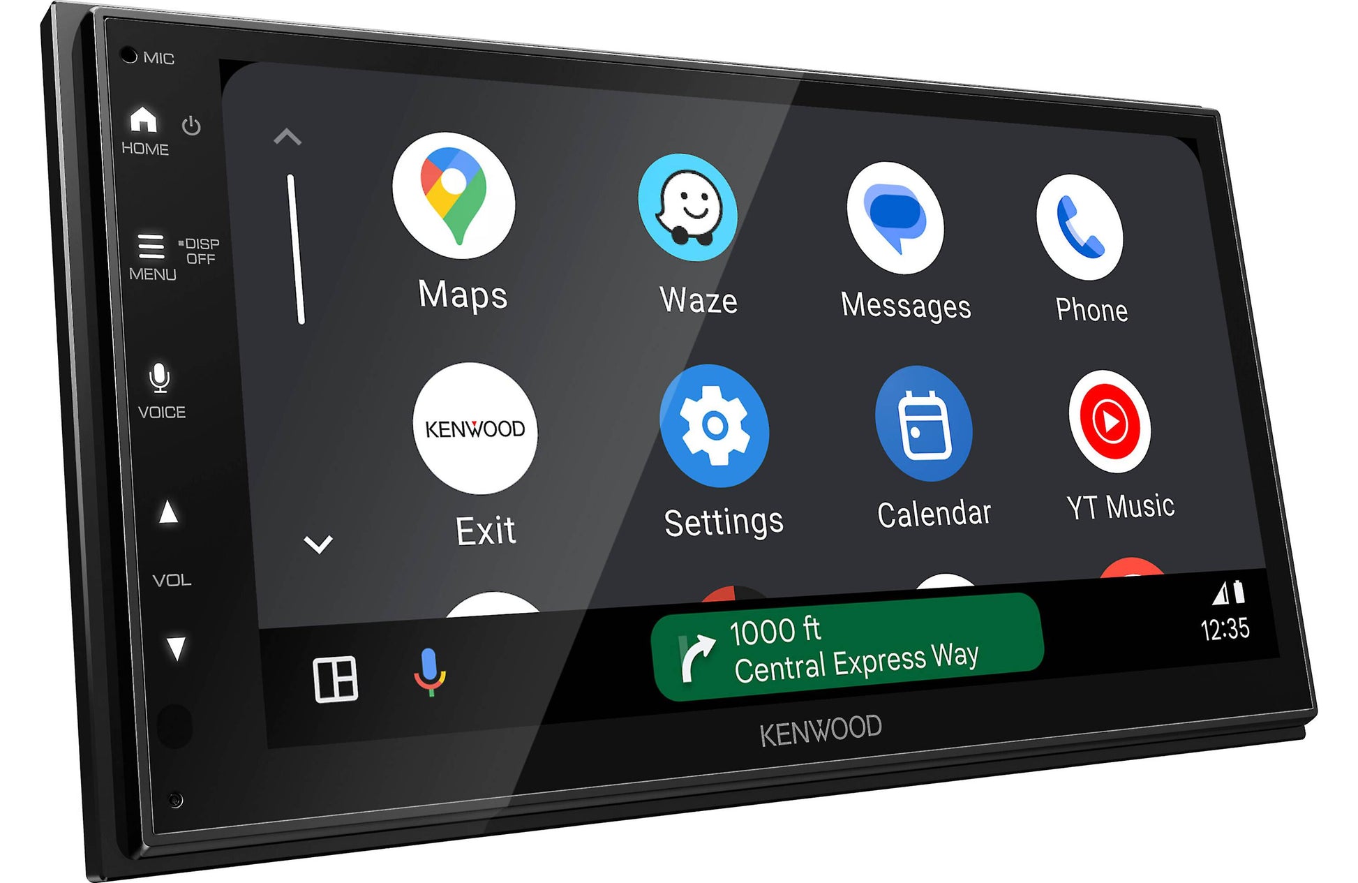Kenwood car multimedia display