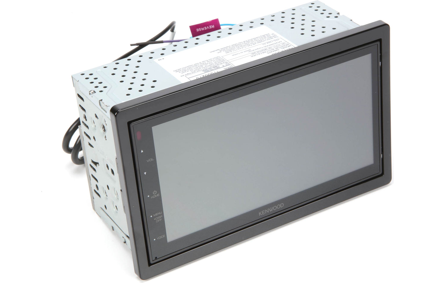 Electronic device with a screen and various components