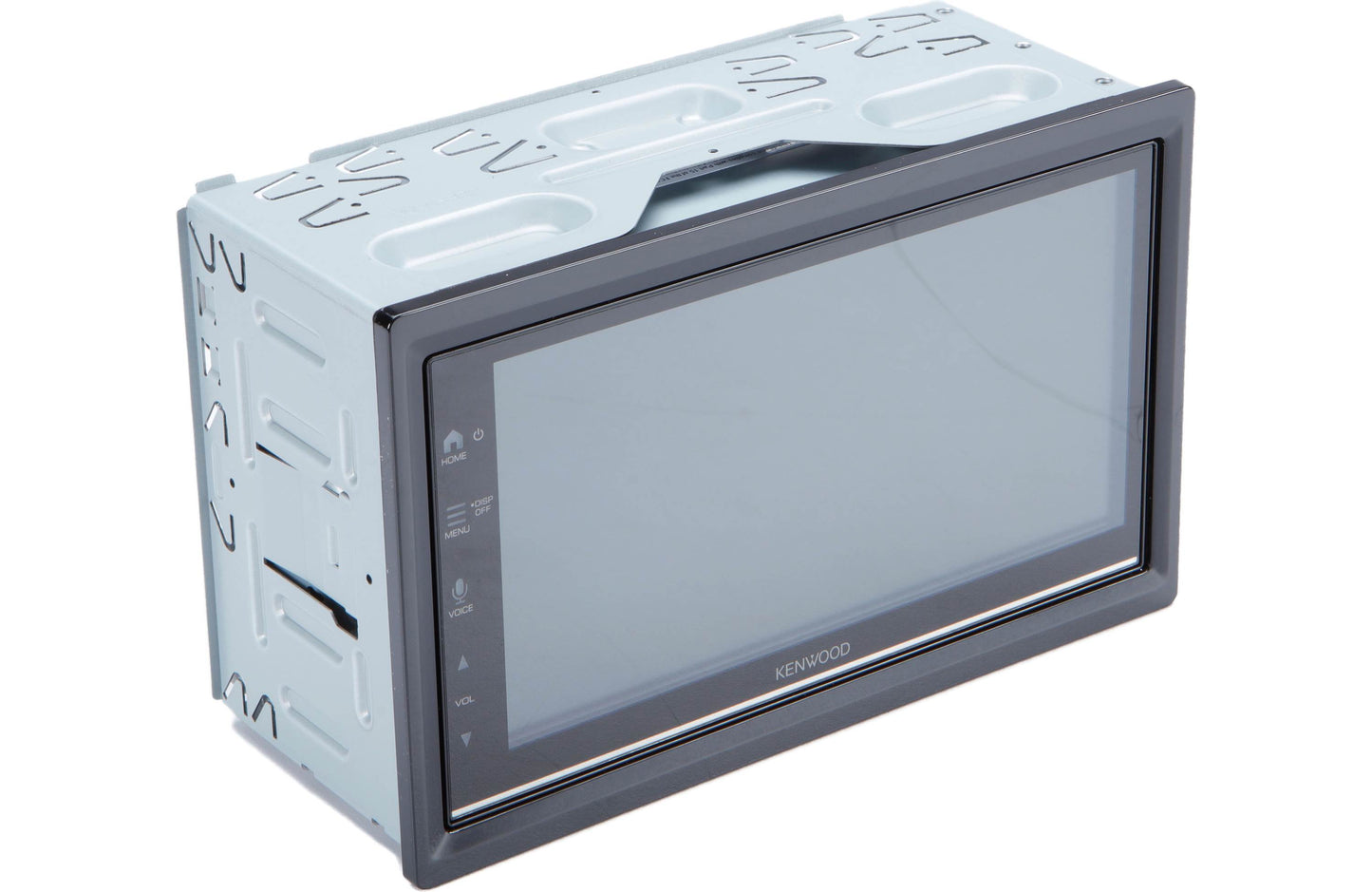 Electronic device with a screen and buttons