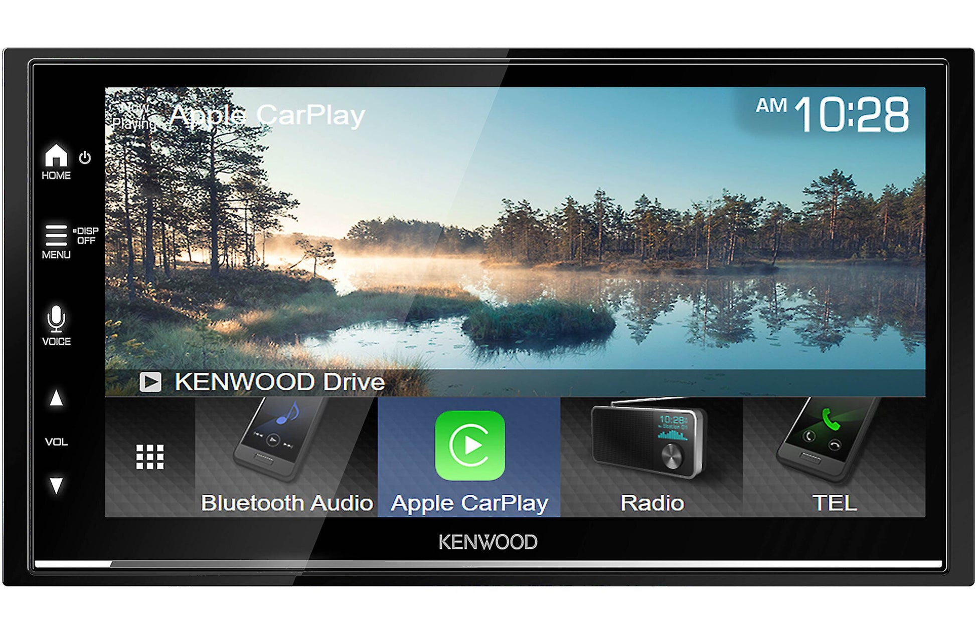 A Kenwood DMX7709S multimedia receiver