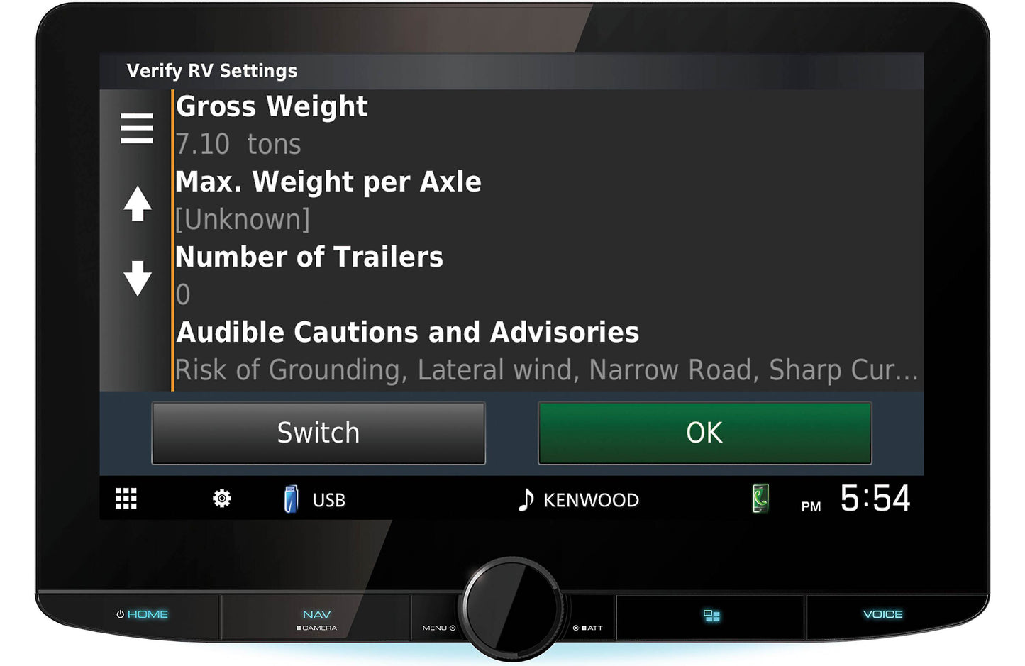 Kenwood DNR1008RVS 10.1" Navigation Multimedia Receiver Compatible with Android Auto and Apple CarPlay