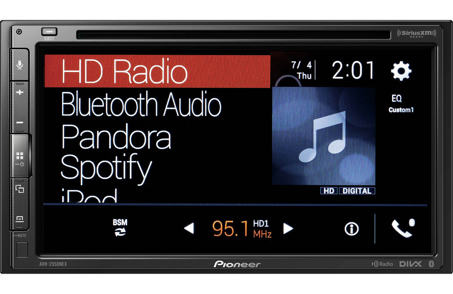Pioneer AVH-2550NEX