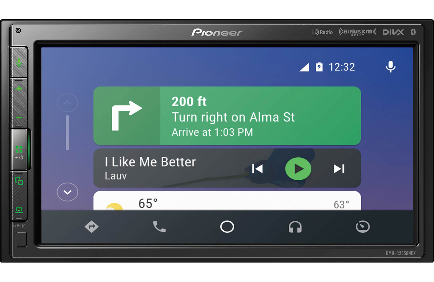 Pioneer DMH-C2550NEX
