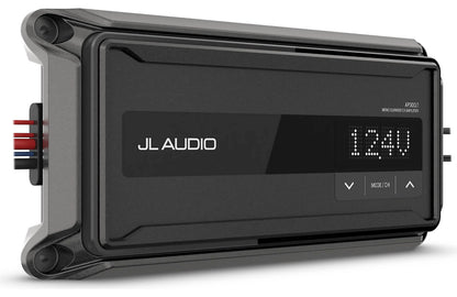 JL Audio amplifier display