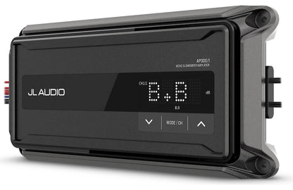 JL Audio amplifier  display