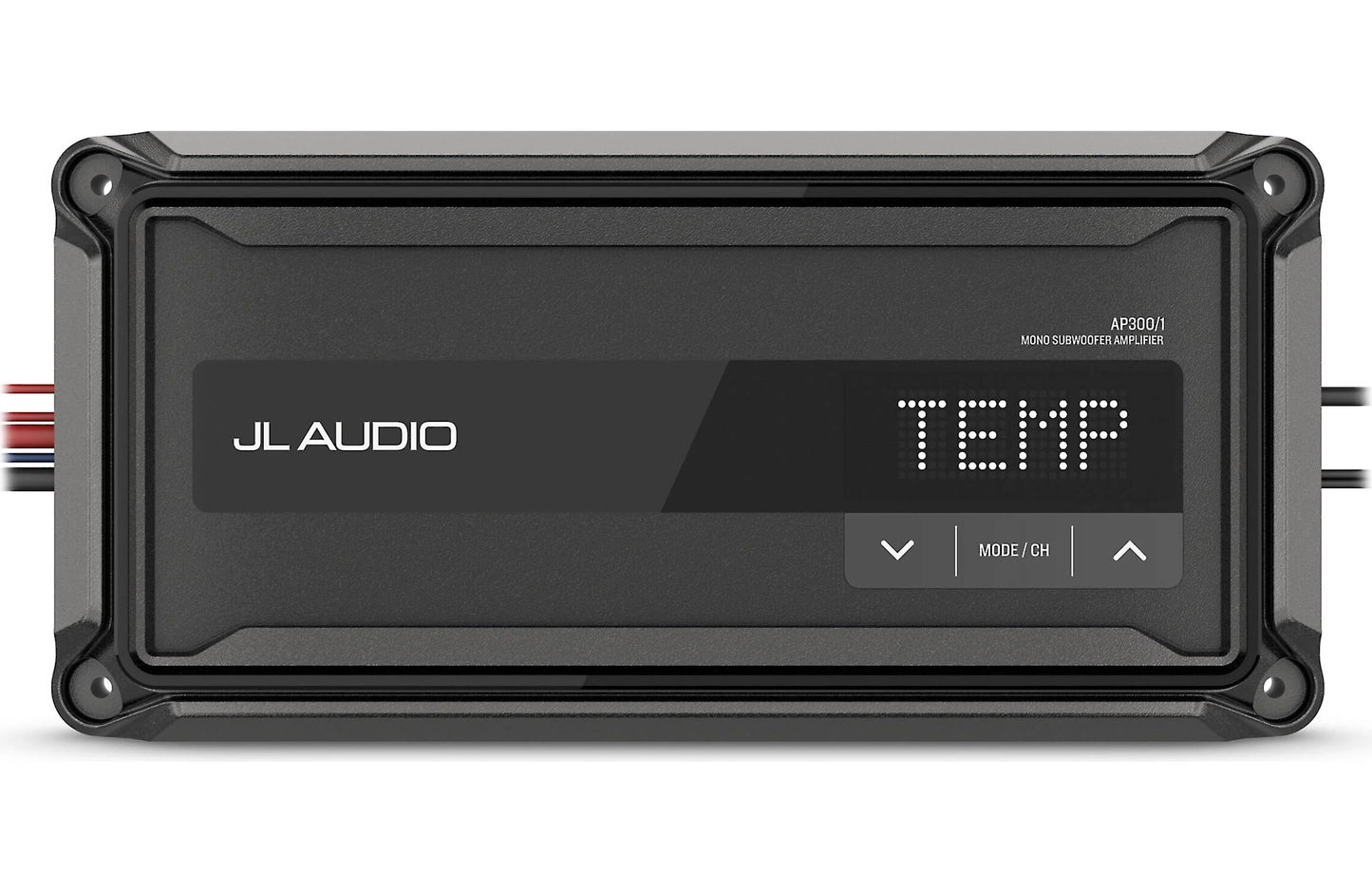 JL Audio amplifier with digital display 