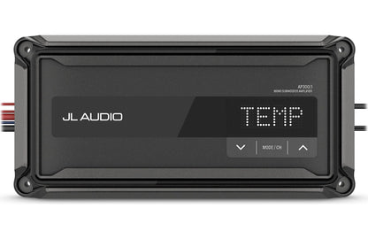 JL Audio amplifier with digital display 
