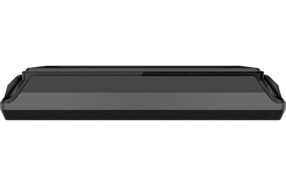Black rectangular griddle