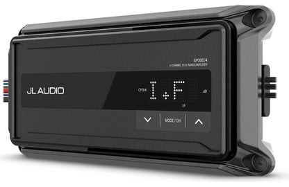 JL Audio amplifier with digital display 