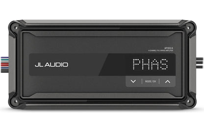 JL Audio amplifier with digital display