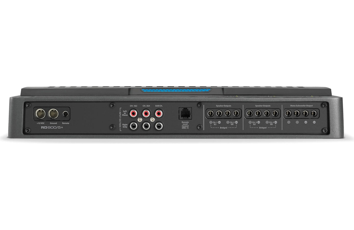  amplifier with various connectors 