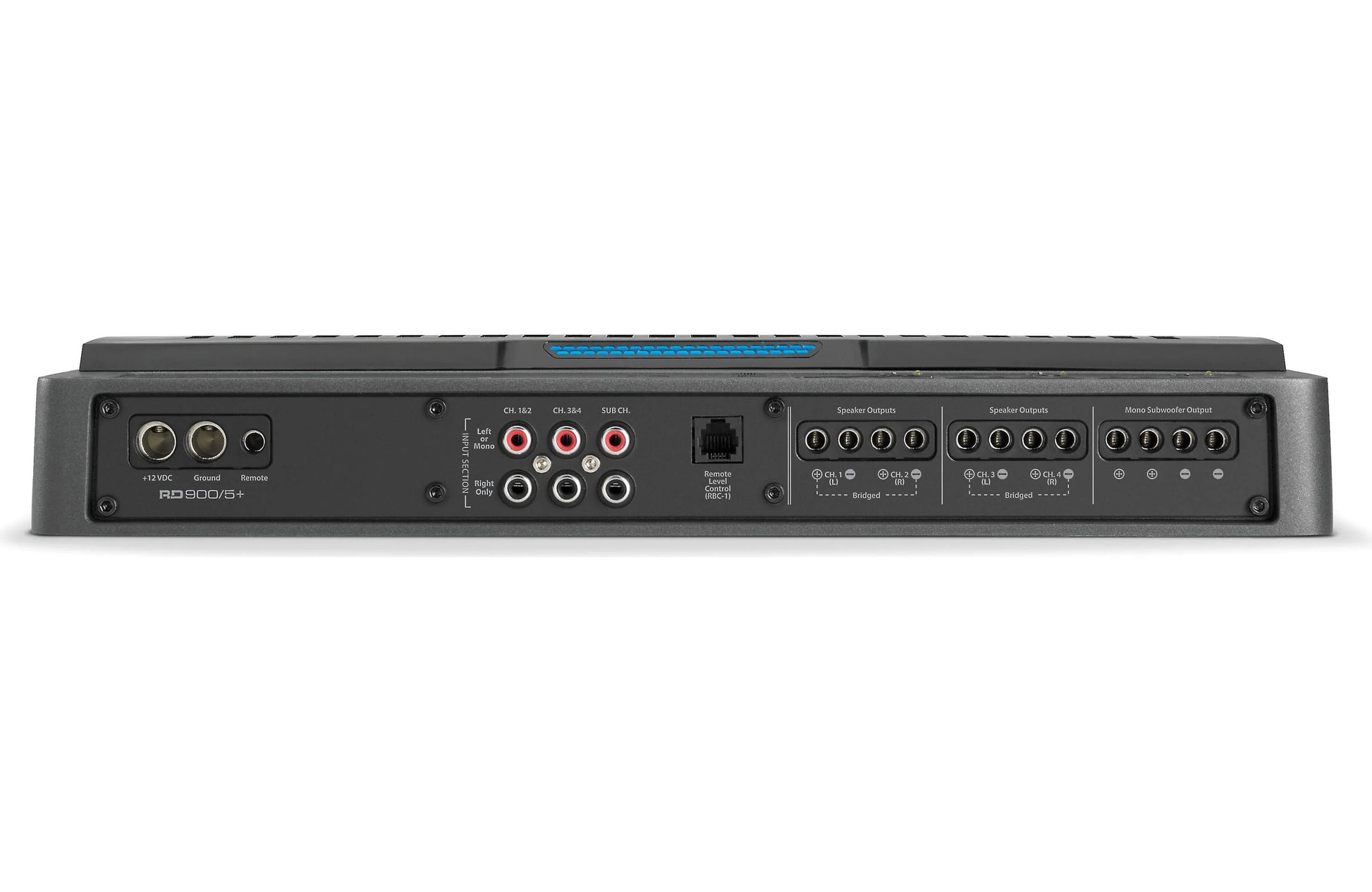  amplifier with various connectors 