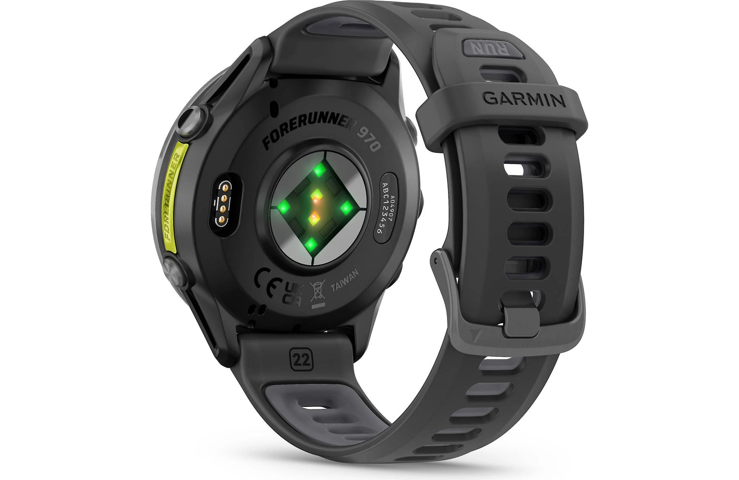 Garmin Forerunner 970 GPS running watch (Black with Black band)